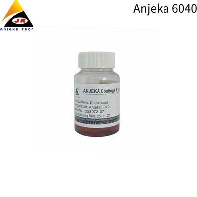 qualidade  Anjeka 6040 Solvent Borne hyperbranced Wetting Agent For Coatings and ink Lubrizol32500 fábrica