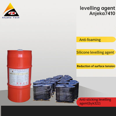 BYK322 Anjeka7410 Agente de nivelamento anti-bloqueio Agente de nivelamento de hidratação de silicone Aditivo ODM PH7-9